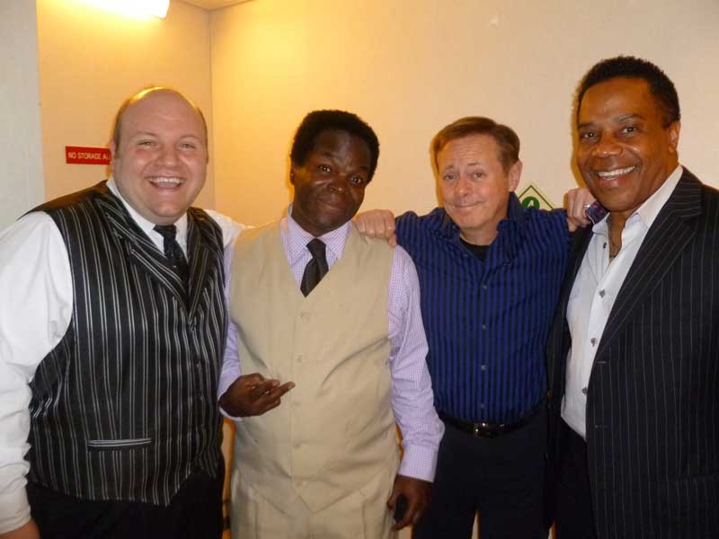 Comedians Simeon Kirkiles, AJ Jamal, with Ventrolquist Ronn Lucas and Earl